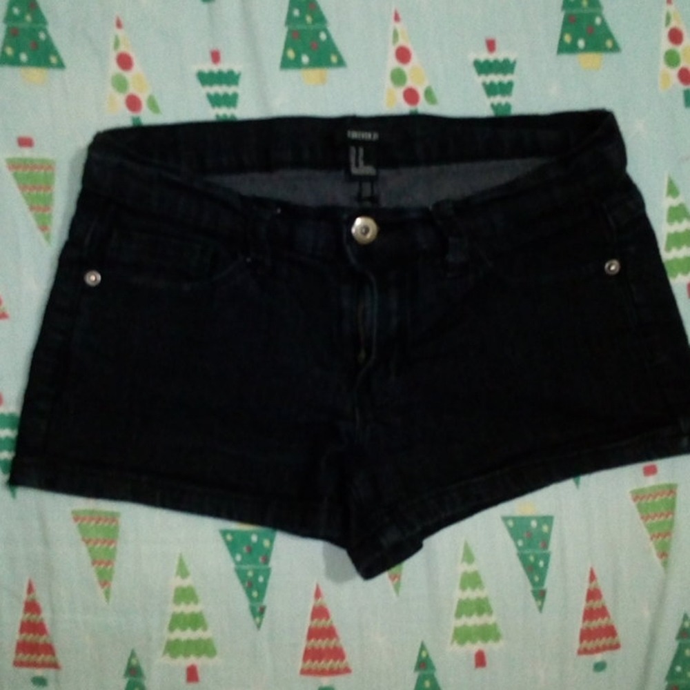 ⚡3/$20⚡ Black denim jeans short shorts
